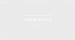 Desktop Screenshot of leonlagata.com